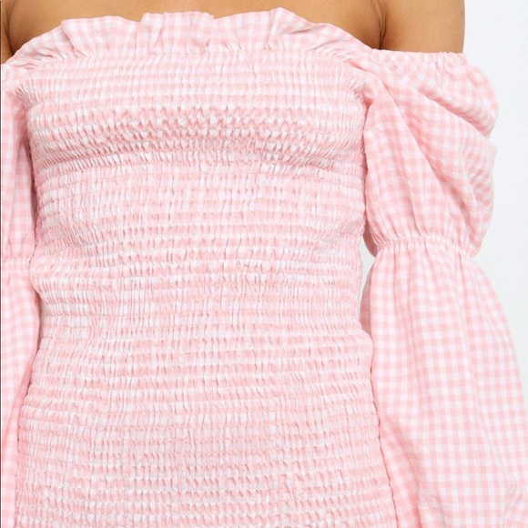 Leona Dress - Blush - Picture 2 of 3